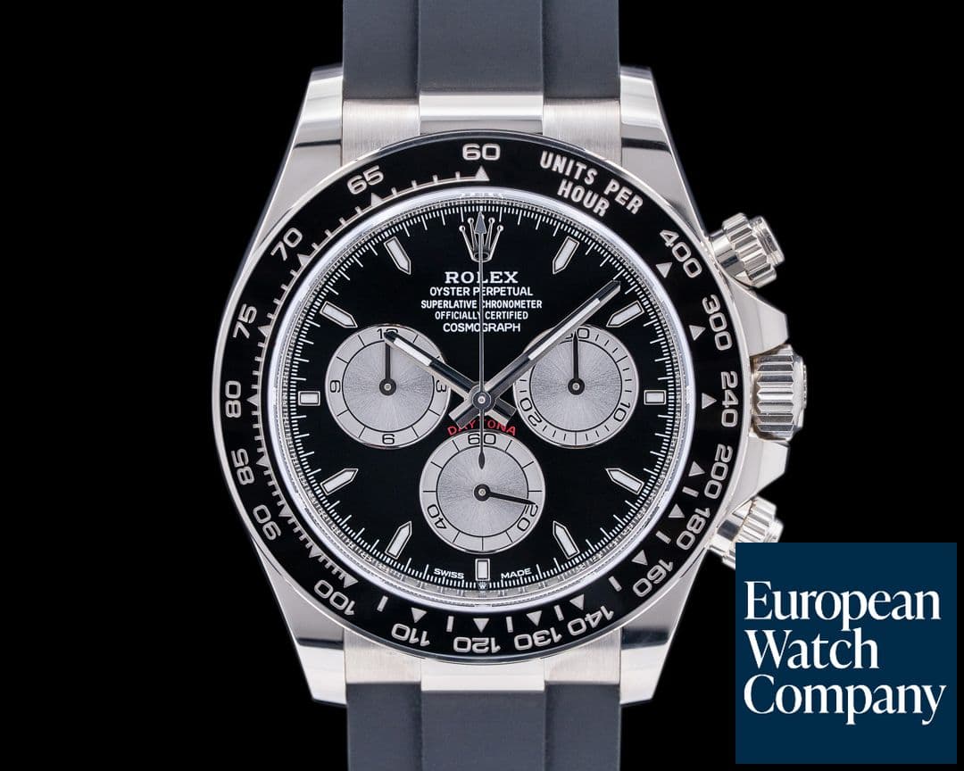 Image of Rolex Daytona 126519 18K White Gold Ceramic Oysterflex Black NEW MODEL