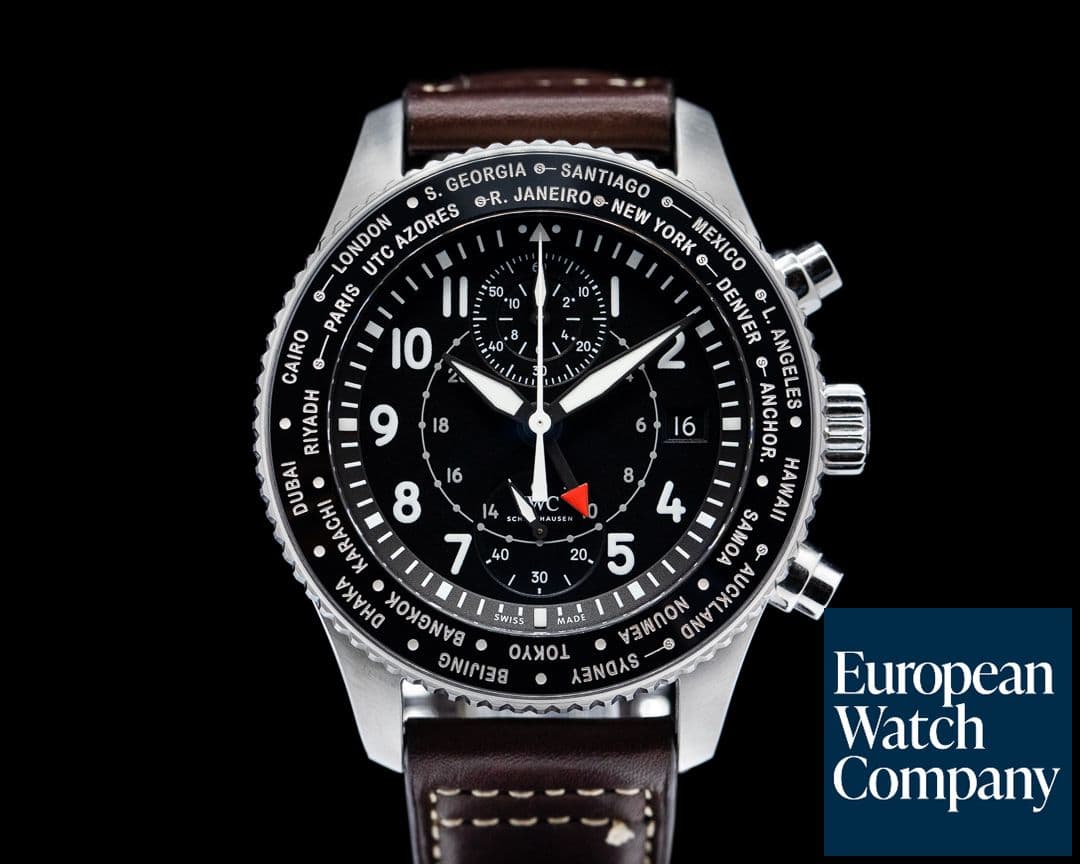 Image of IWC Pilots Watch Timezoner Chronograph IW395001