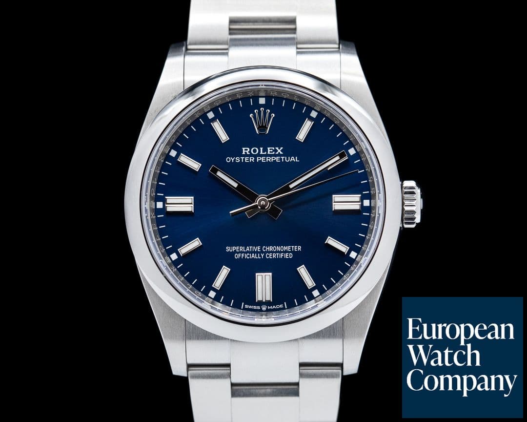 Image of Rolex Oyster Perpetual 126000 36MM SS Blue Dial 2021