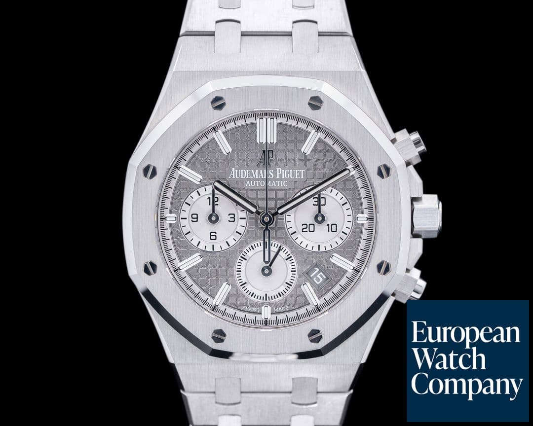 Image of Audemars Piguet Royal Oak 26715ST Chronograph Grey Dial SS 38MM 