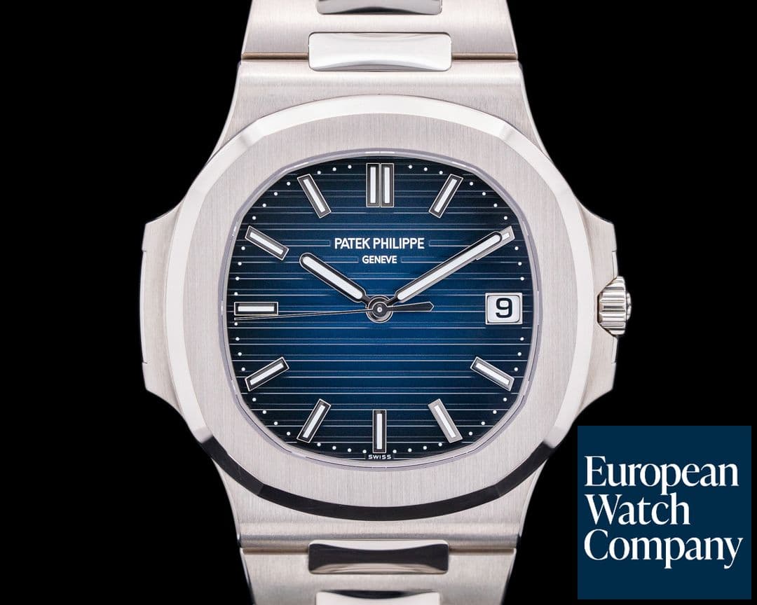 Image of Patek Philippe Jumbo Nautilus 5811/1G Blue Dial White Gold UNWORN 2023
