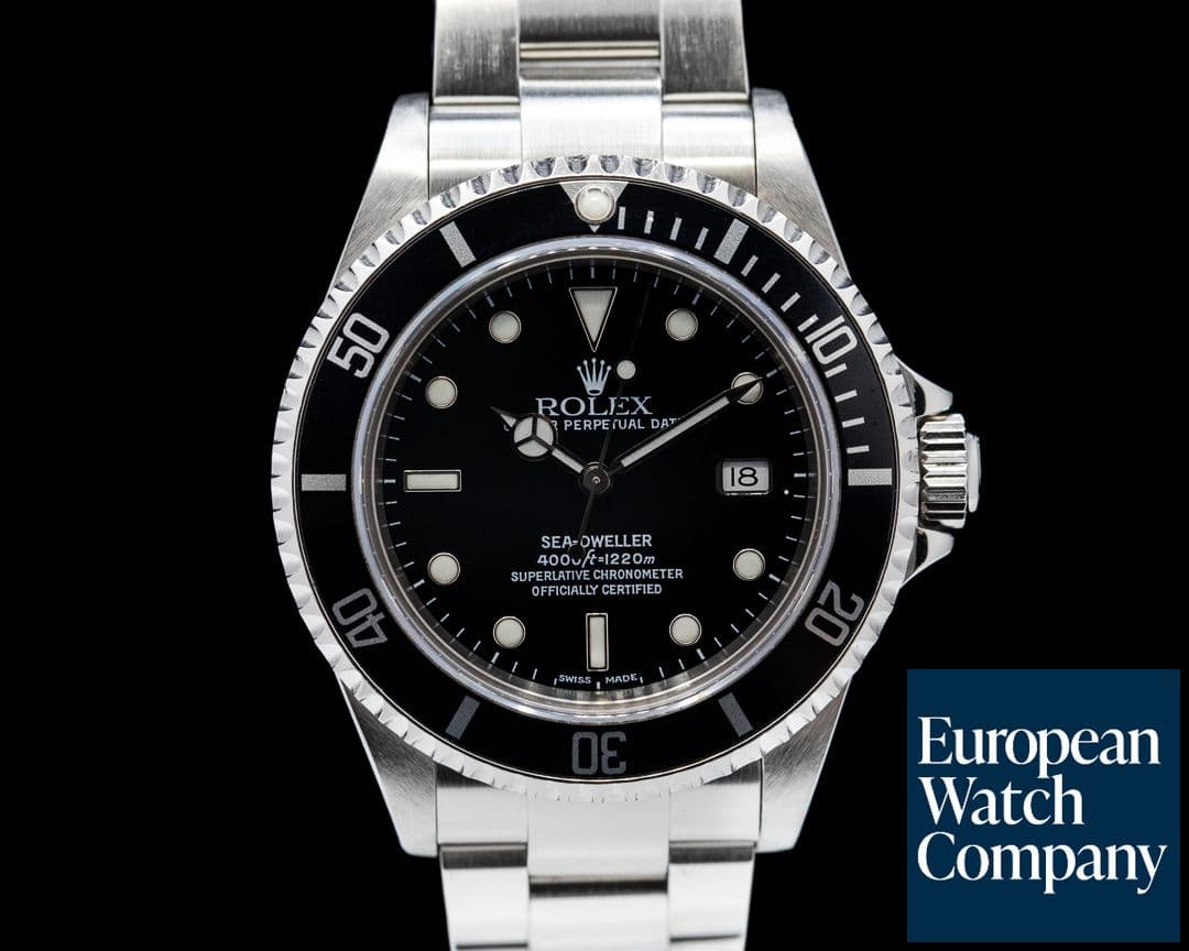 Image of Rolex Sea Dweller 16600 SS Sharp
