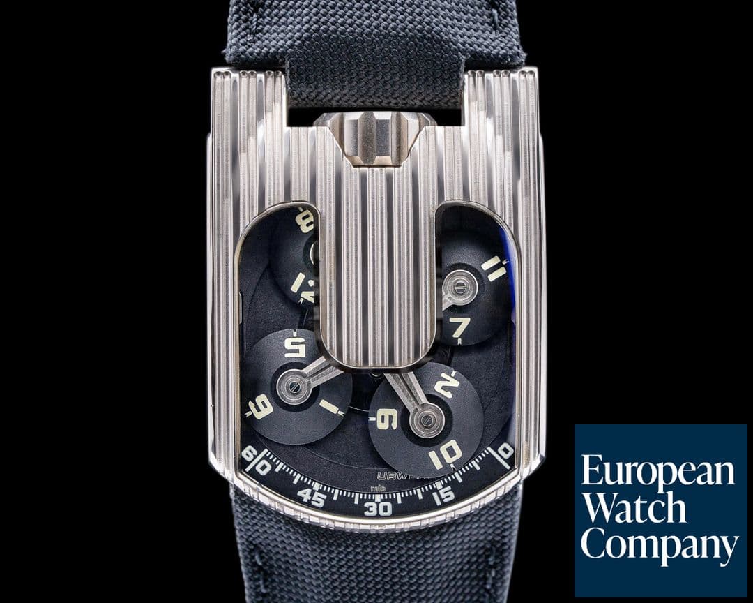 Image of URWERK 103.09 Manual Wind 18k White Gold FULL SET