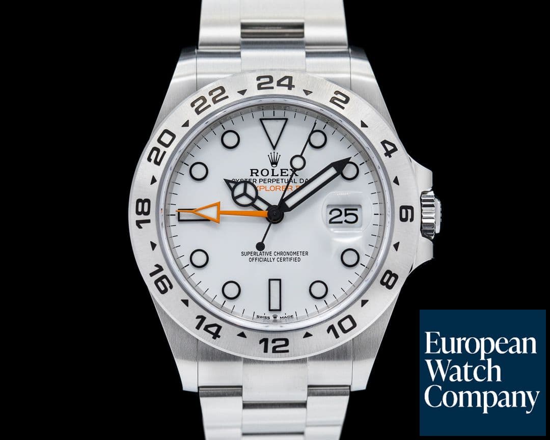 Image of Rolex Explorer II 226570 White Dial SS 2023