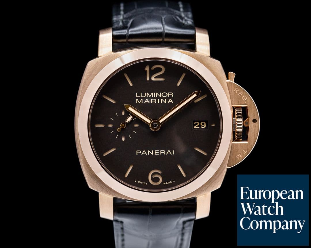 Image of Panerai Luminor Marina 1950 3 Days Automatic 18K Rose Gold