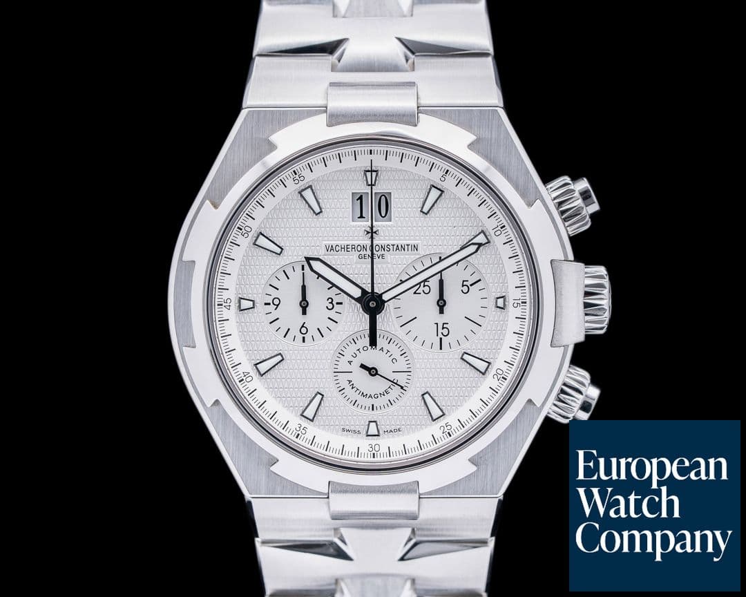 Image of Vacheron Constantin Overseas Chronograph White Dial SS