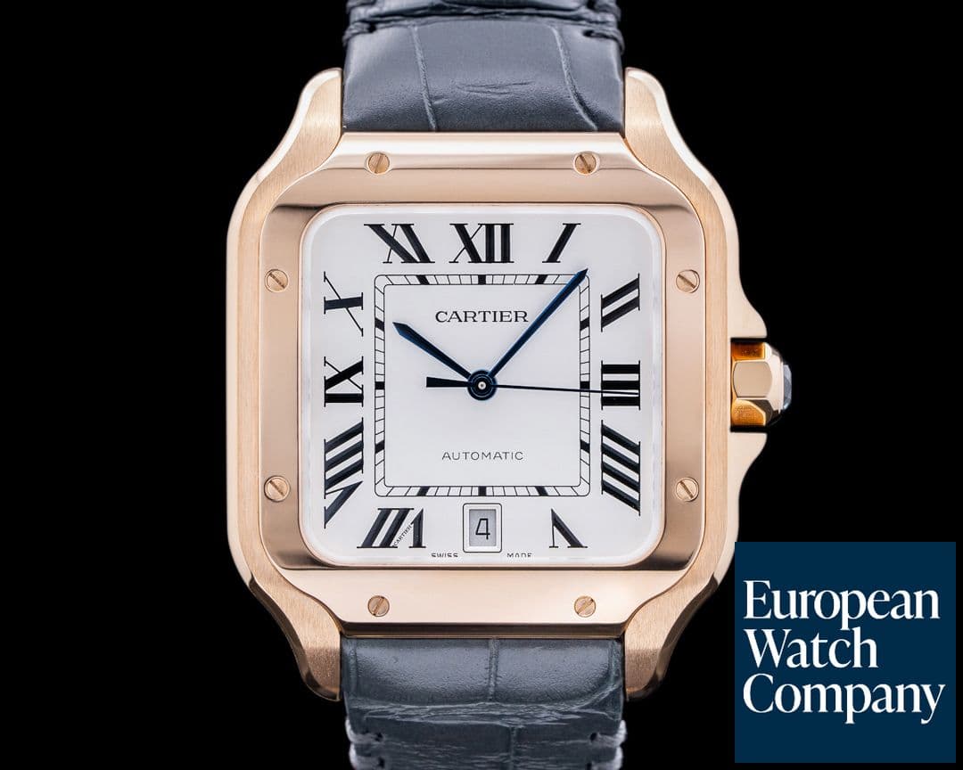 Image of Cartier Santos Large 18K Yellow Gold Automatic 2022