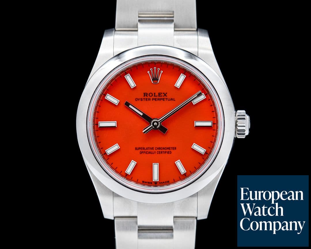 Image of Rolex Oyster Perpetual 277200 31mm SS / Coral 2021