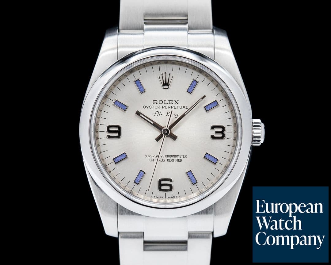 Image of Rolex Oyster Perpetual Silver Dial SS 34mm