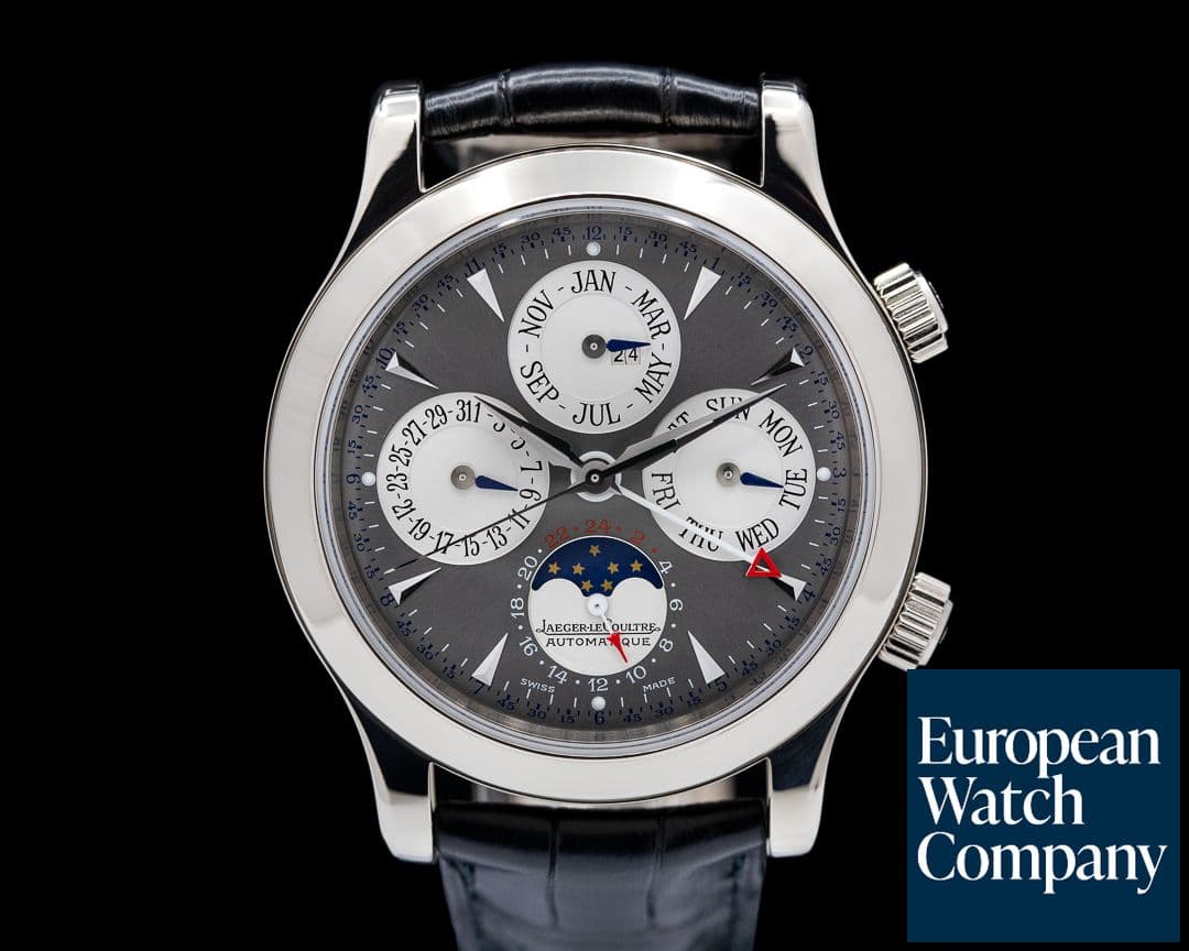 Image of Jaeger LeCoultre Master Grande Memovox Perpetual Calendar 18k WG