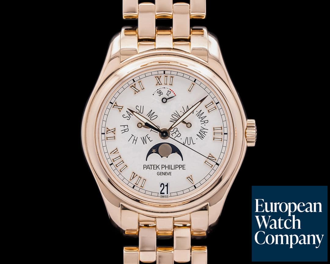 Image of Patek Philippe Annual Calendar 5036/1R Moonphase 18K Rose Gold / Bracelet 