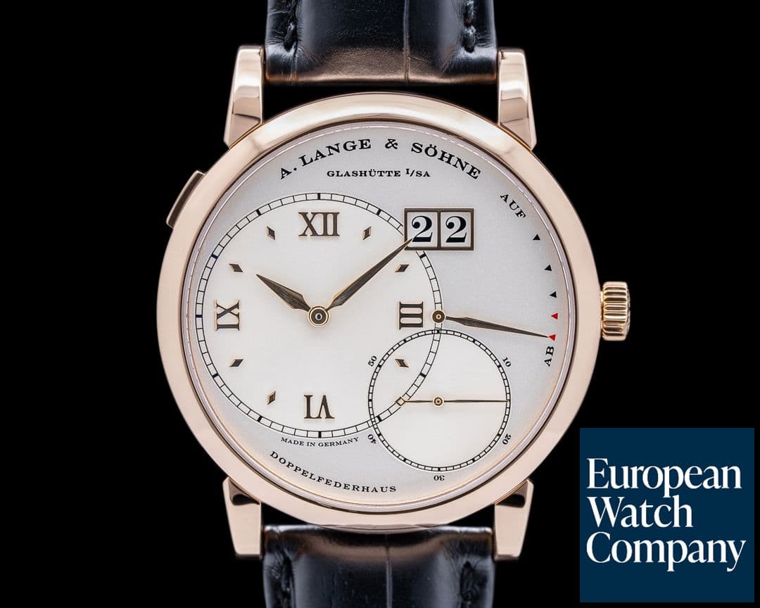 Image of A. Lange and Sohne Grand Lange 1 18K Rose Gold Silver Dial 42MM