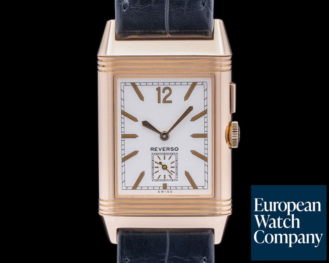 Image of Jaeger LeCoultre Grande Reverso Ultra Thin Duoface 18K Rose Gold 