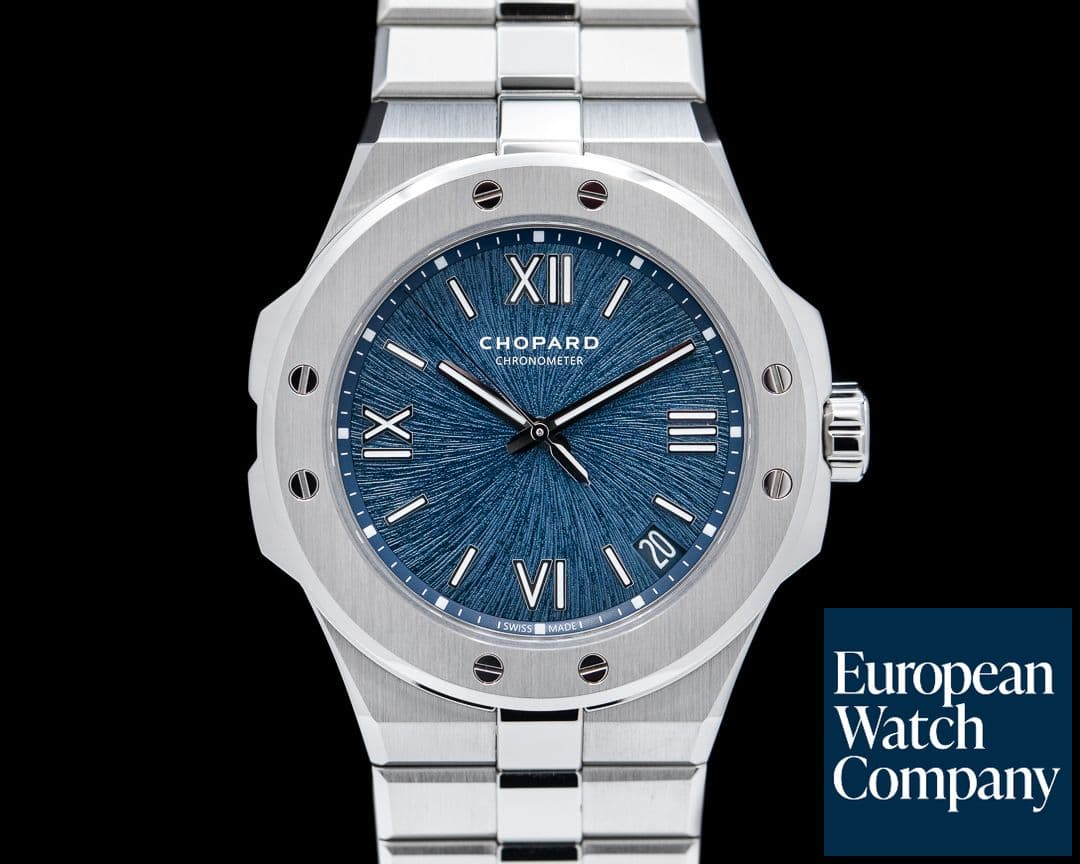 Image of Chopard Alpine Eagle Blue Dial 2023 41mm SS Automatic