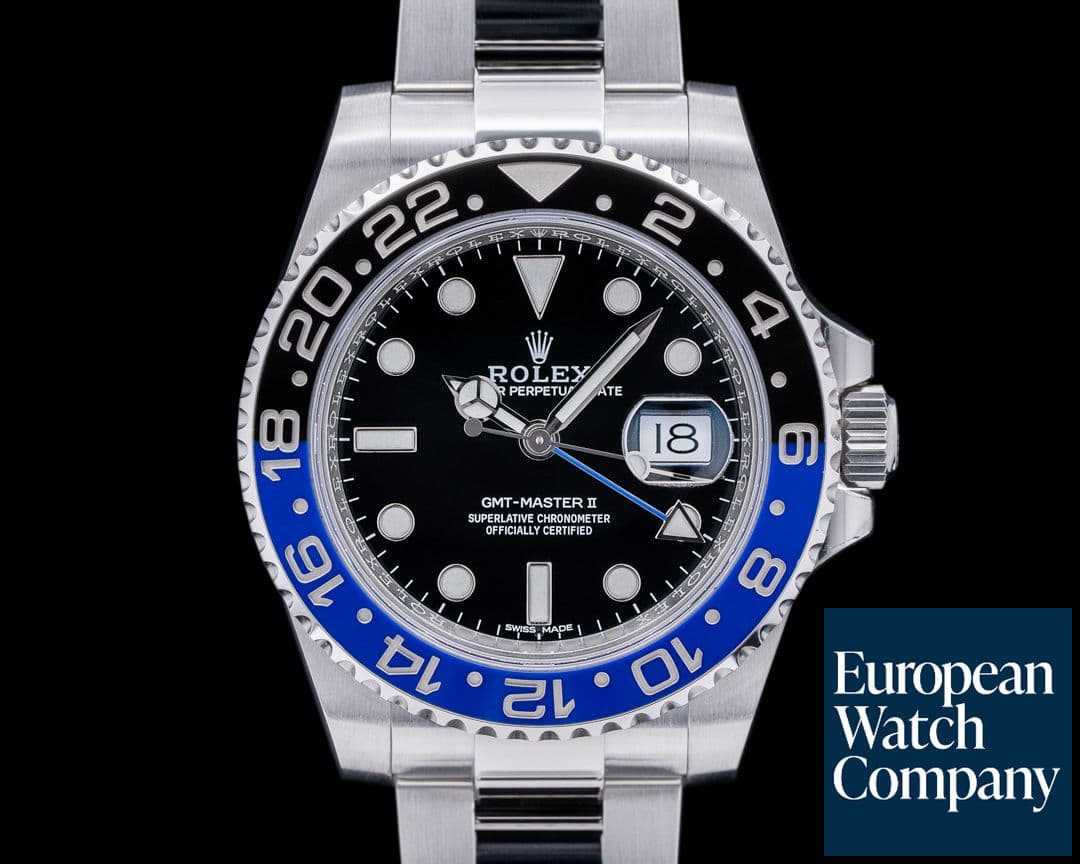 Image of Rolex GMT Master II 116710 Ceramic Batman SS
