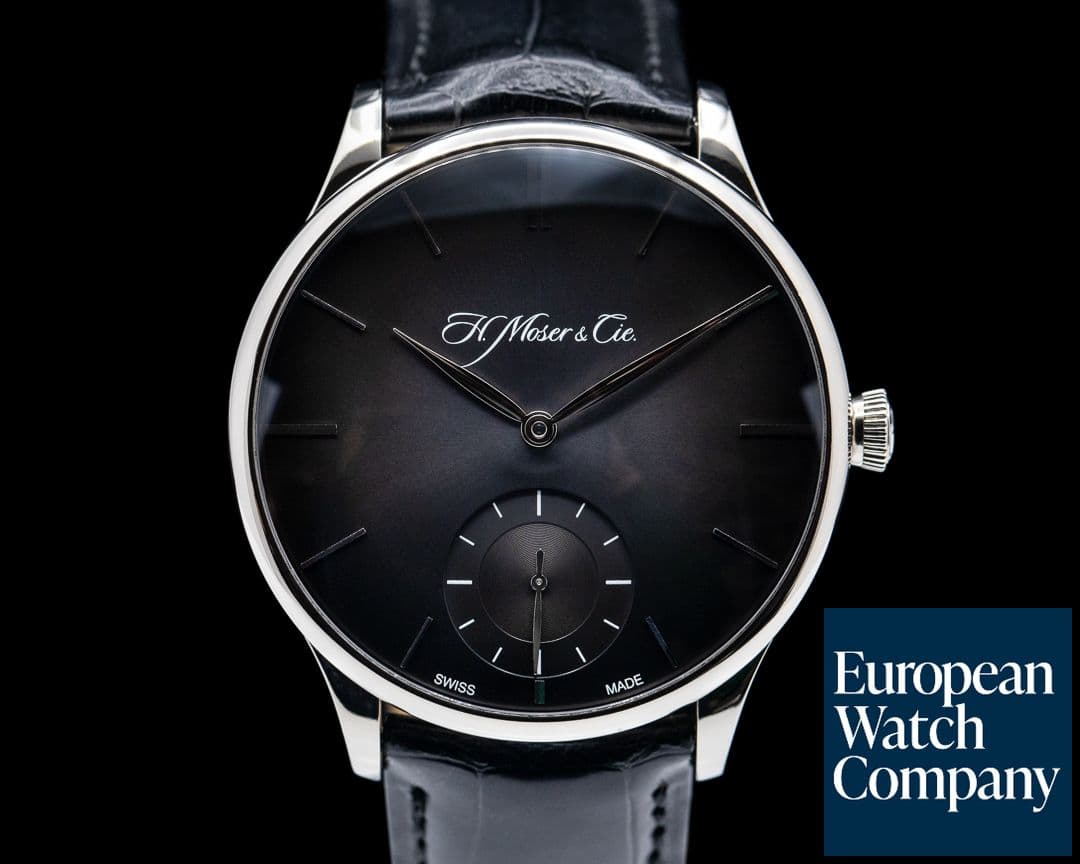 Image of H. Moser and Cie. Venturer Small Seconds 18k White Gold 