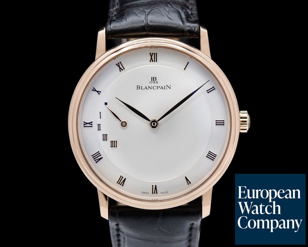 Image of Blancpain Villeret Power Reserve 18k Rose Gold 