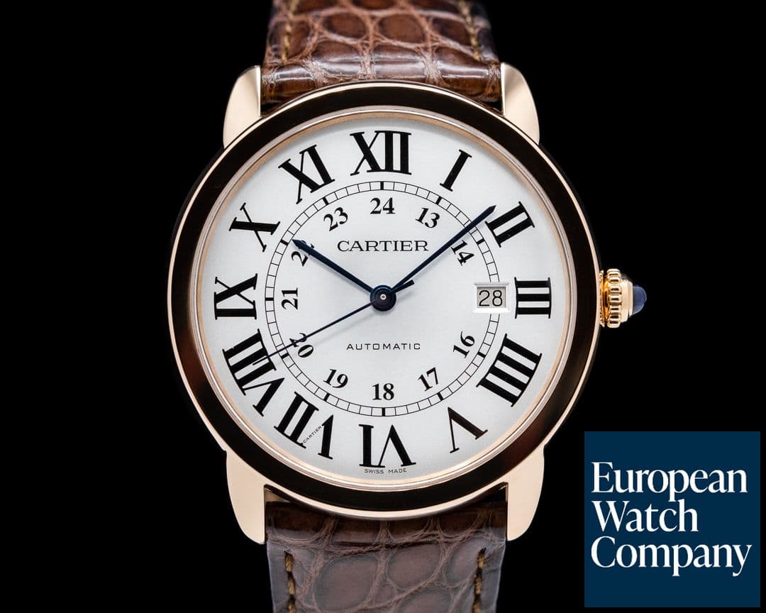 Image of Cartier Ronde Solo de Cartier XL 18k Rose Gold