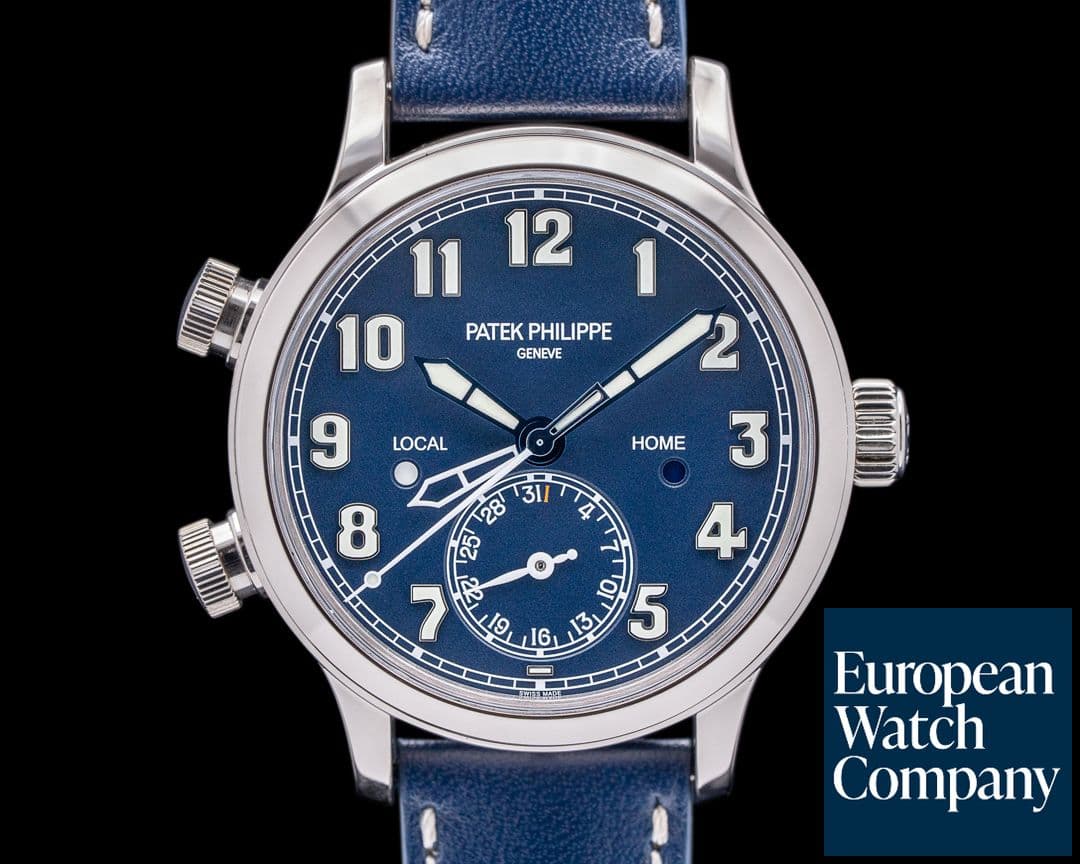 Image of Patek Philippe Mid Size 7234G Calatrava Pilot Travel Time