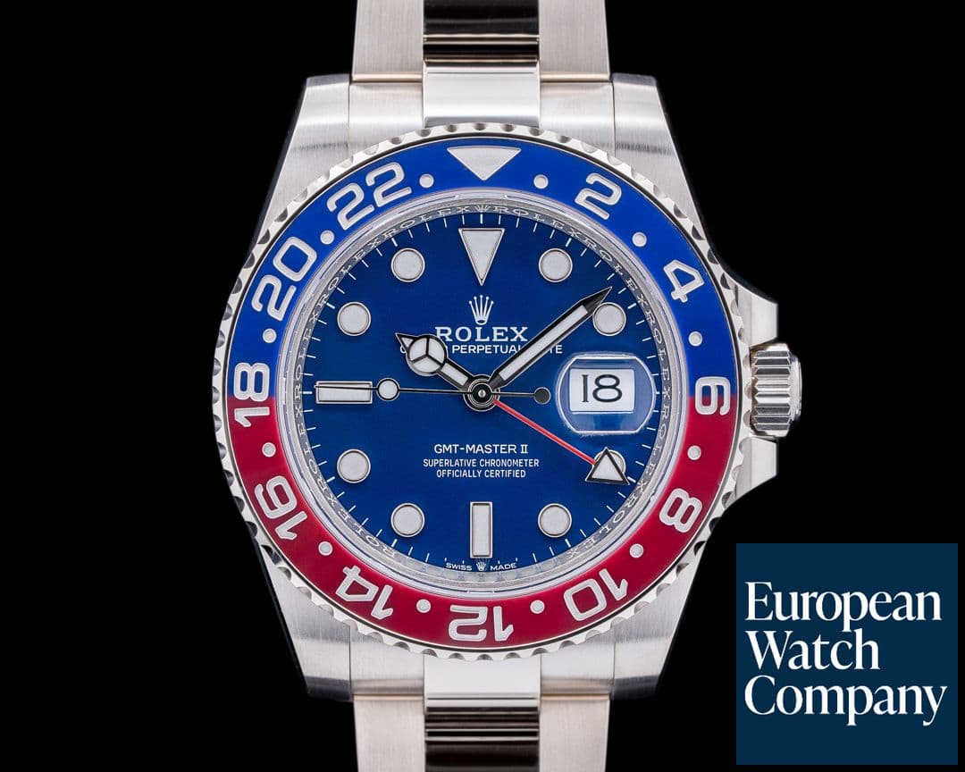 Image of Rolex GMT Master II 126719 Ceramic Pepsi 18k Blue Dial 2023