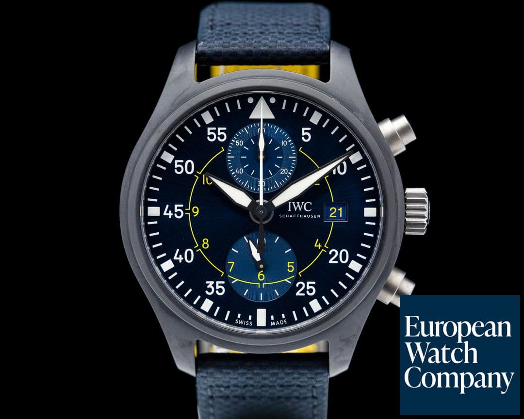 Image of IWC Pilots Watch Chronograph Blue Angels Edition