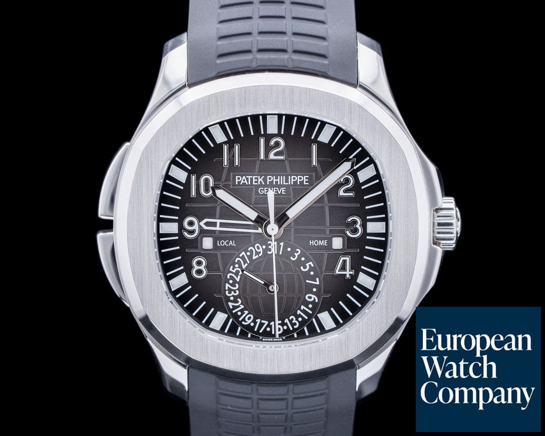 Image of Patek Philippe Aquanaut 5164A Travel Time SS / Rubber 