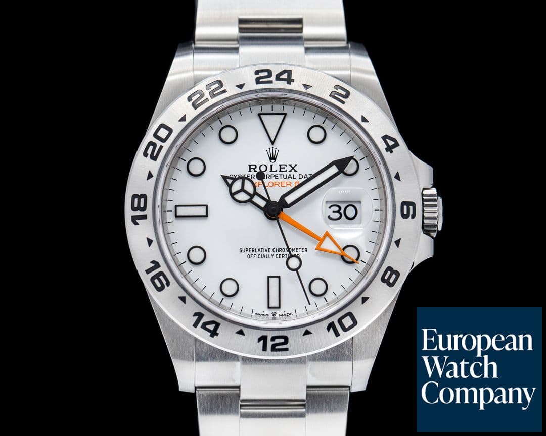 Image of Rolex Explorer II 226570 White Dial SS