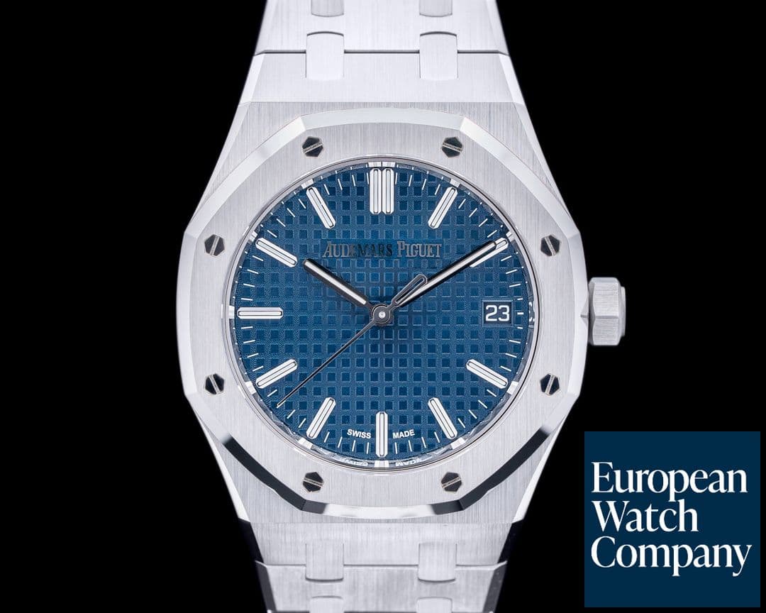 Image of Audemars Piguet Royal Oak 15550ST 50th 37MM Anniversary Blue Dial SS 