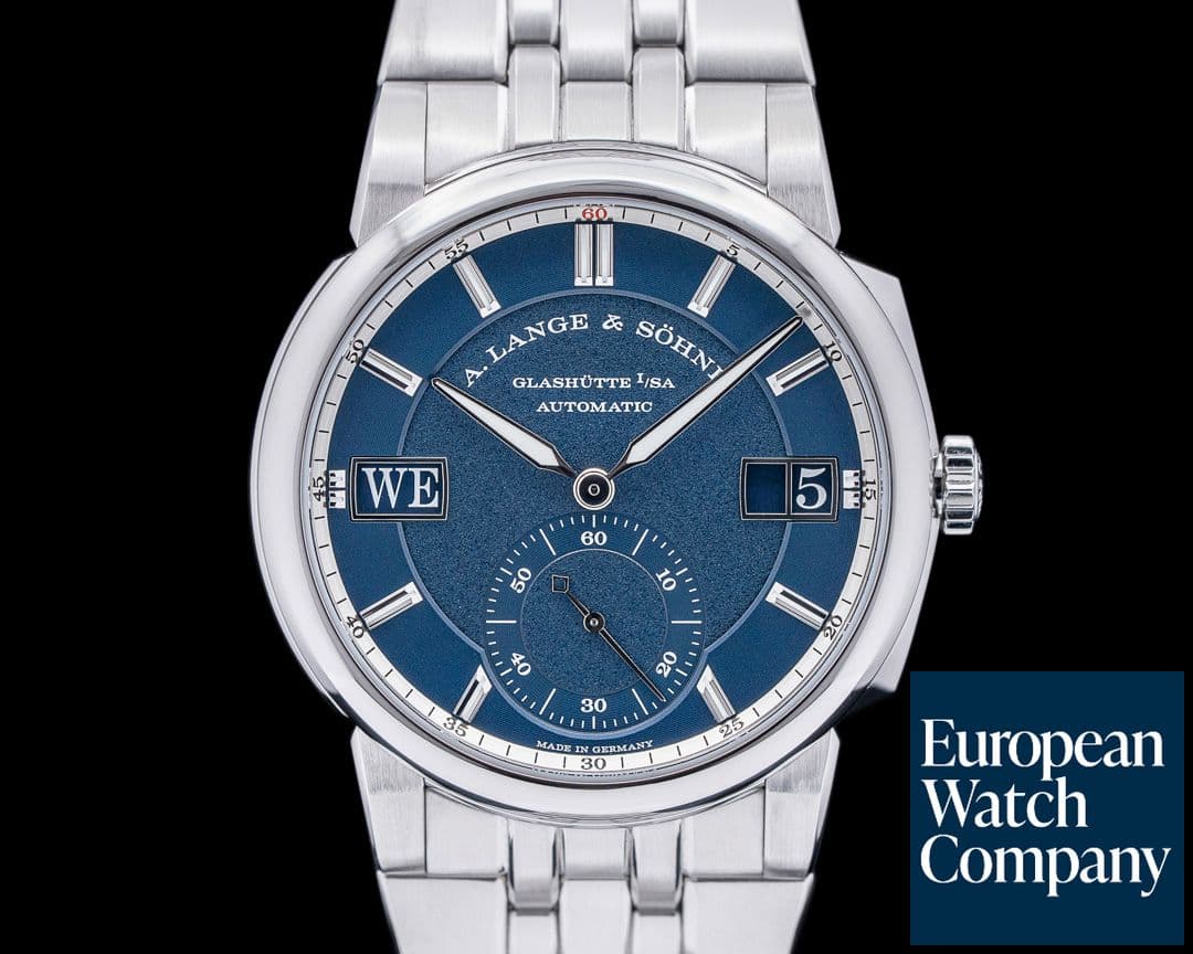 Image of A. Lange and Sohne Odysseus 363.179 Stainless Steel Blue Dial 2020
