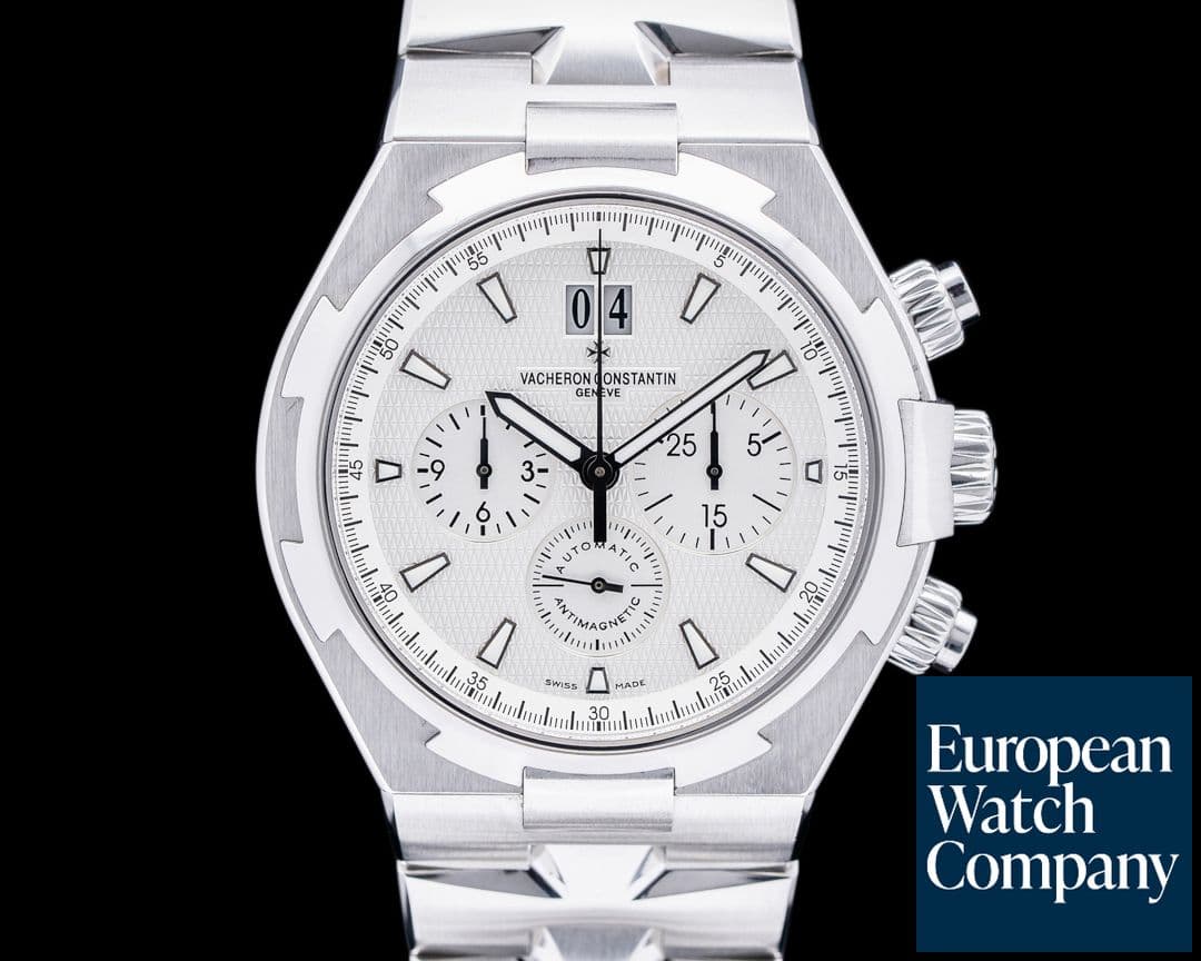 Image of Vacheron Constantin Overseas Chronograph White Dial SS
