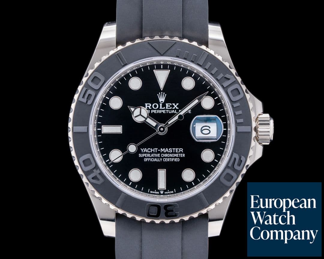 Image of Rolex Yacht Master 226659 18K White Gold/Rubber 42MM