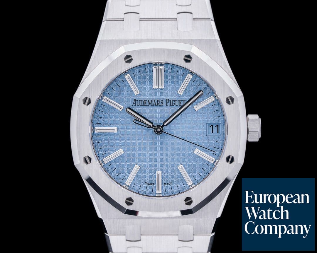 Image of Audemars Piguet Royal Oak Ice Blue Diamond Dial 15510BC Limited Edition of 100