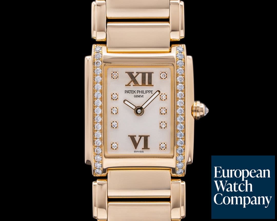 Image of Patek Philippe Ladies Twenty 4 4908/11R 18K RG / Diamond Dial 