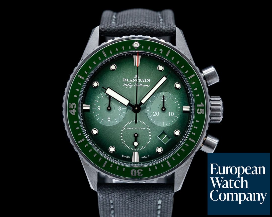 Image of Blancpain Fifty Fathoms Bathyscaphe Flyback Chronograph Ceramic 2023