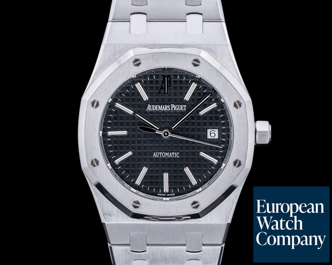 Image of Audemars Piguet Royal Oak 15300ST Black Dial SS 39MM 