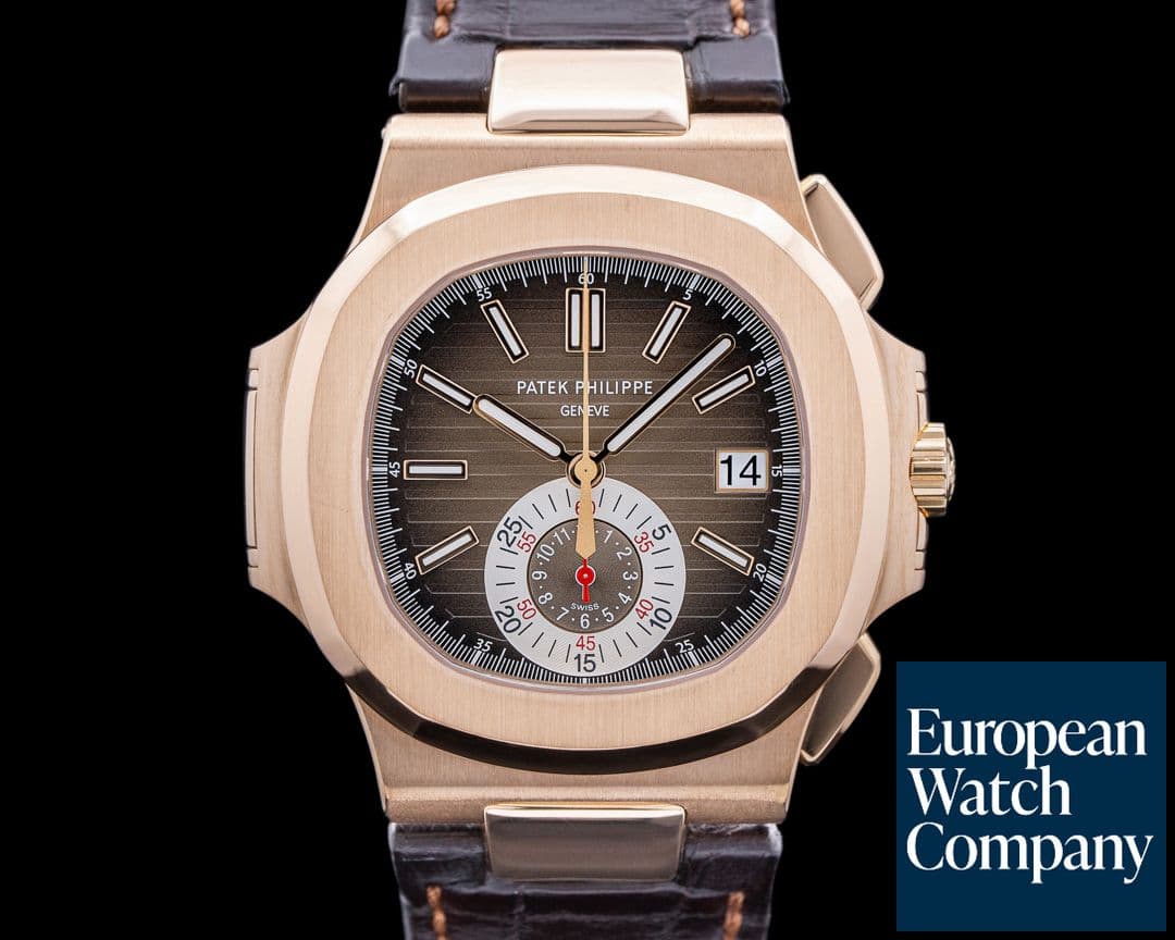 Image of Patek Philippe Nautilus Chronograph 5980R 18K Rose Gold