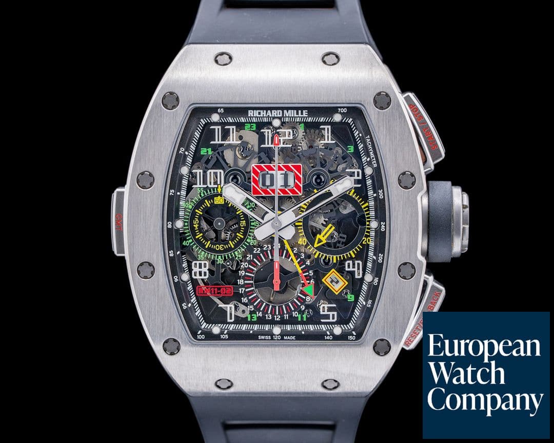 Image of Richard Mille RM011-02 Flyback Chronograph Titanium