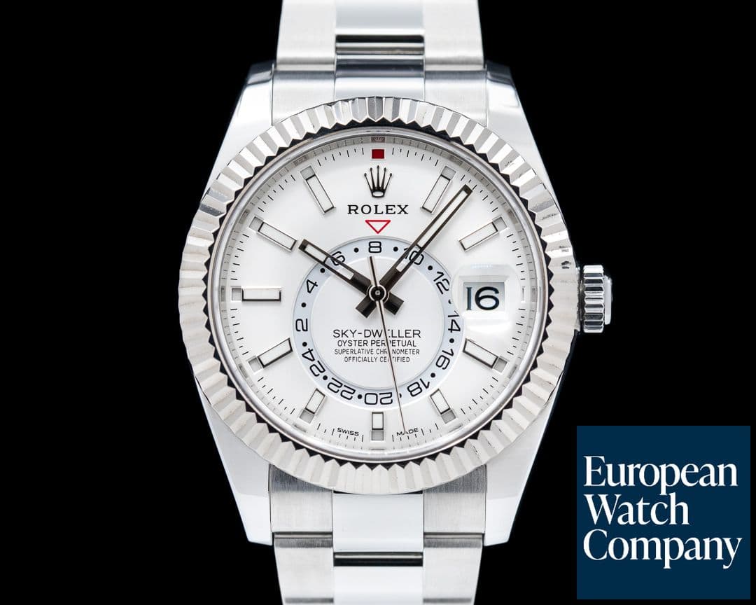 Image of Rolex Sky Dweller 326934 Steel White Dial SS 
