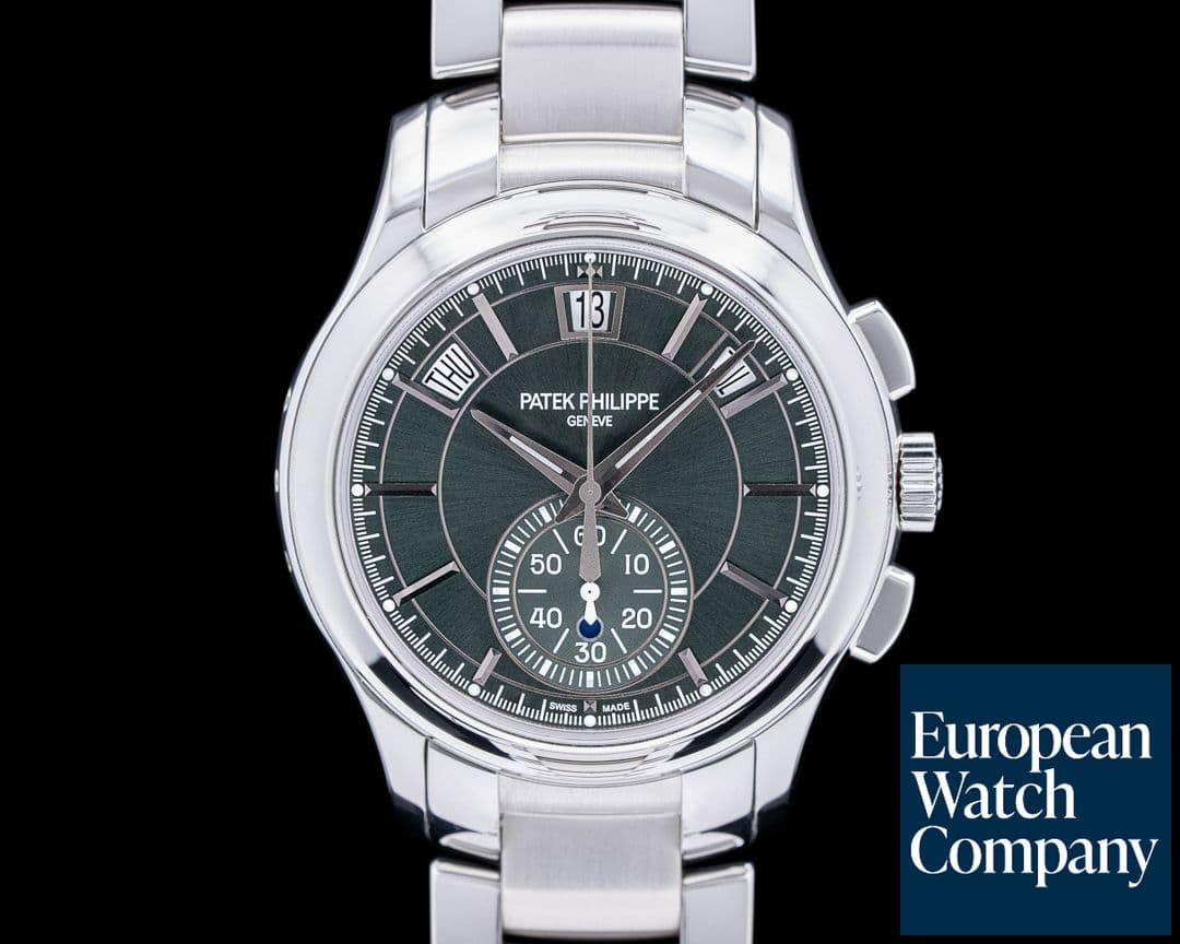 Image of Patek Philippe 5905/1A Chronograph Annual Calendar Green STOLEN WATCH 7412250 / 6421168