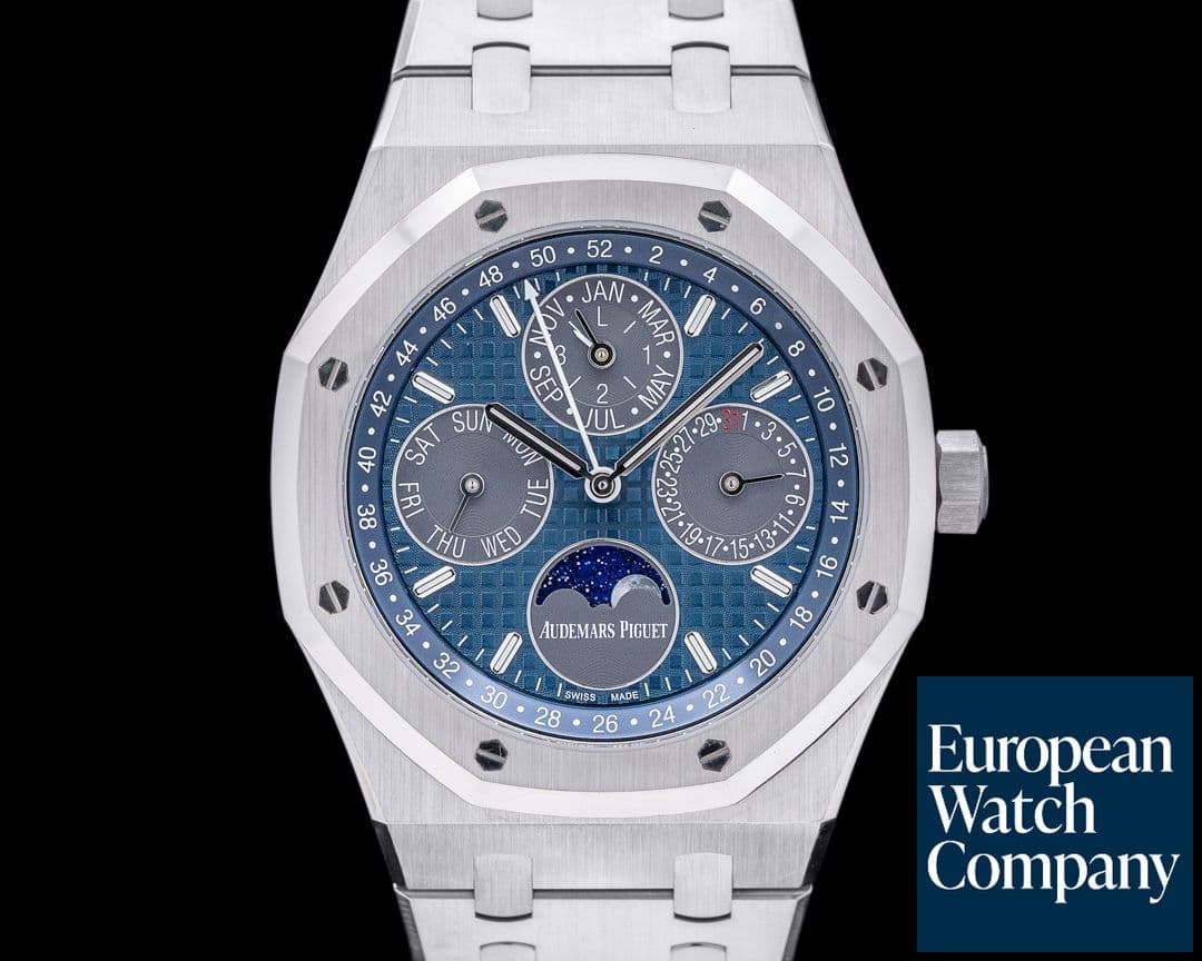Image of Audemars Piguet Royal Oak 26574TI US EXCLUSIVE "Americas" Perpetual Calendar Titanium