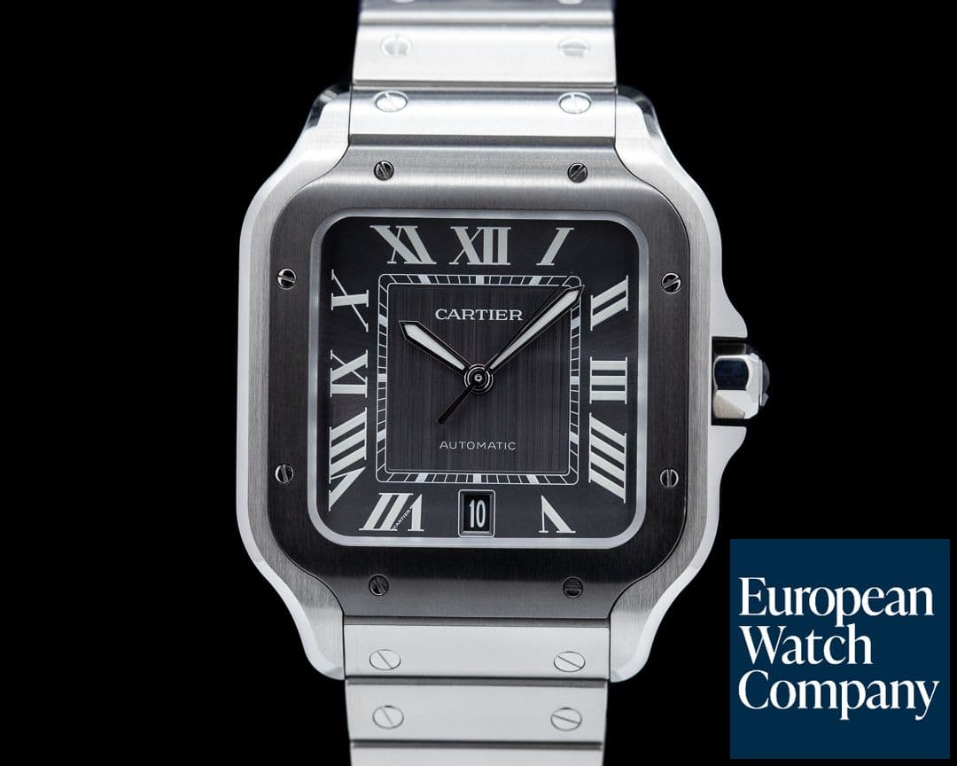 Image of Cartier Santos Large SS / SS Gray Dial Automatic