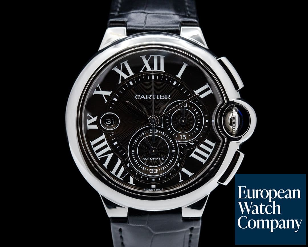 Image of Cartier Ballon Bleu Chronograph Stainless Steel W6920052