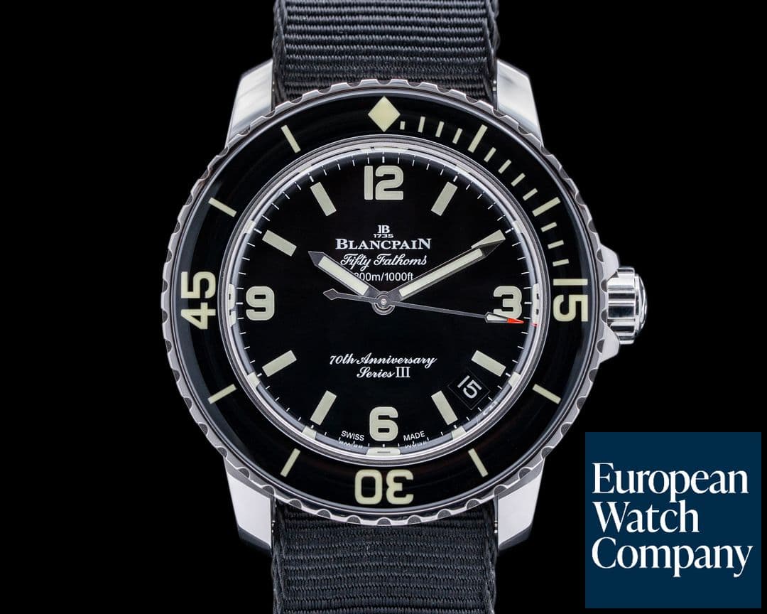 Image of Blancpain Fifty Fathoms 70th Anniversary SS LIMITED 42.3mm 2023