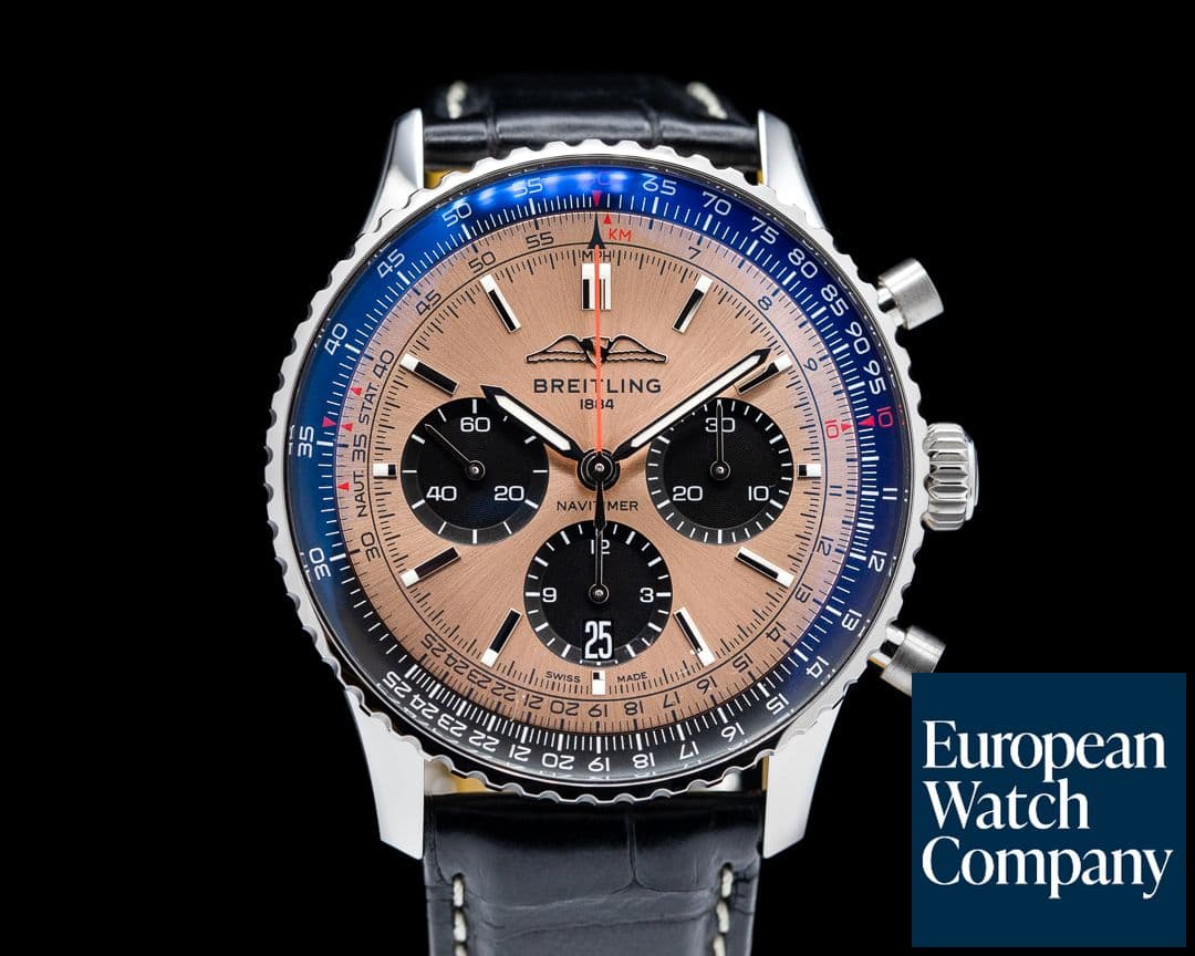 Image of Breitling Navitimer B01 Chronograph Copper Dial SS