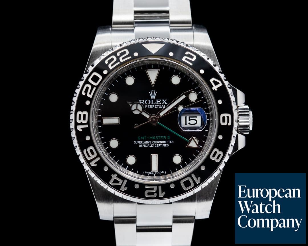 Image of Rolex GMT Master II 116710LN Ceramic SS Full Set