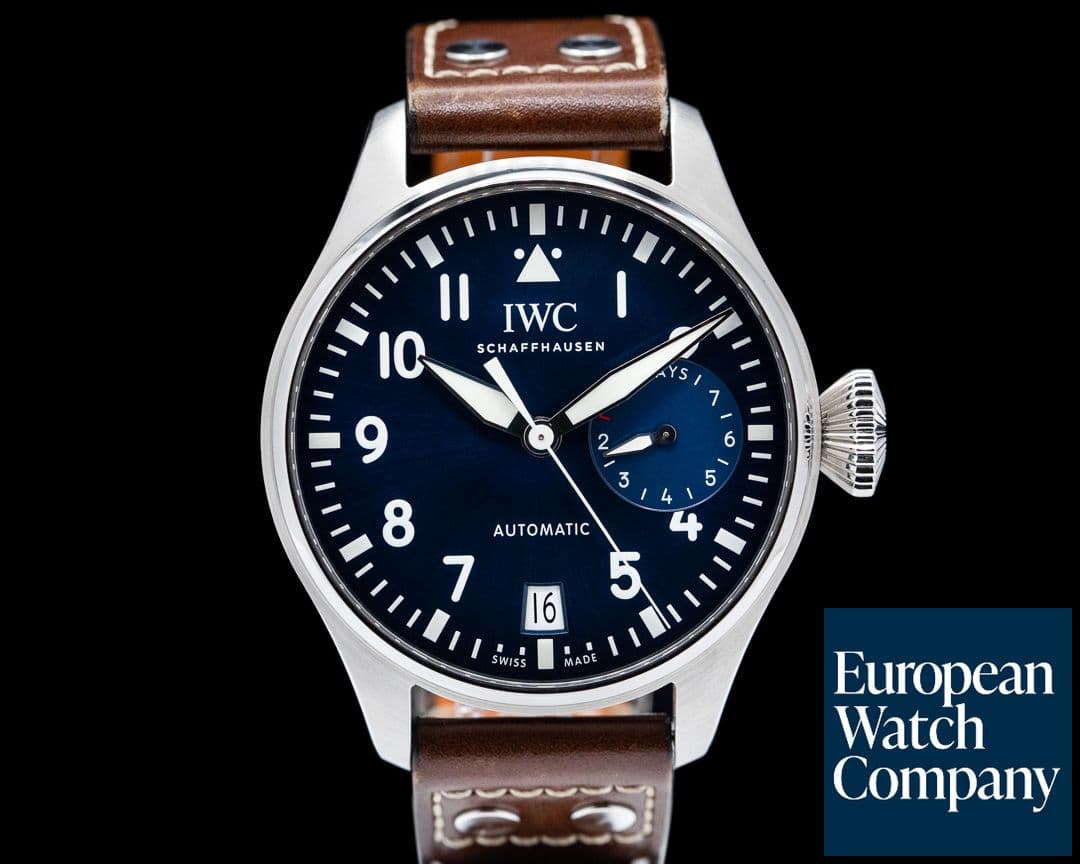 Image of IWC Big Pilot "LE PETIT PRINCE" Blue Dial