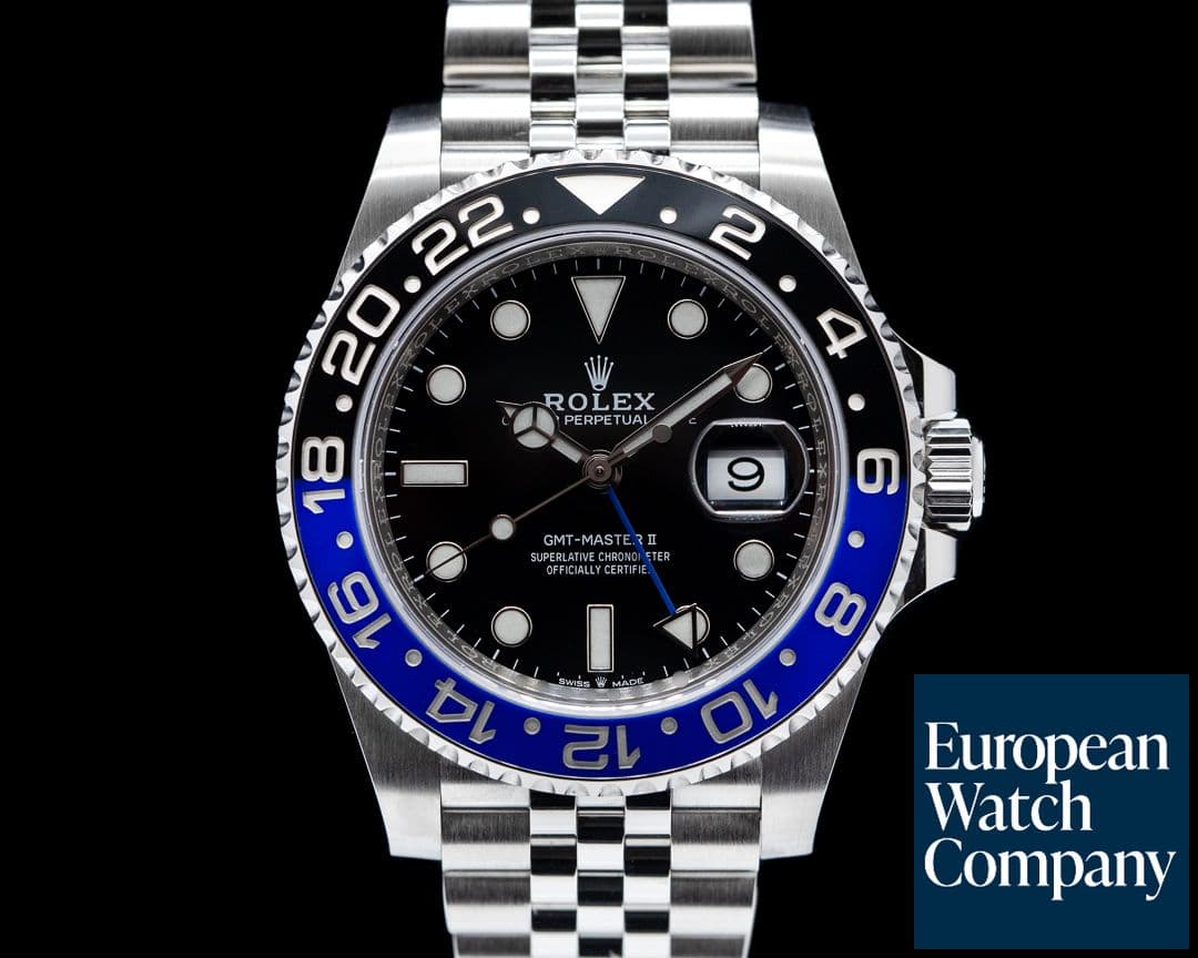 Image of Rolex GMT Master II 126710BLNR Ceramic "Batman" SS / Jubilee 