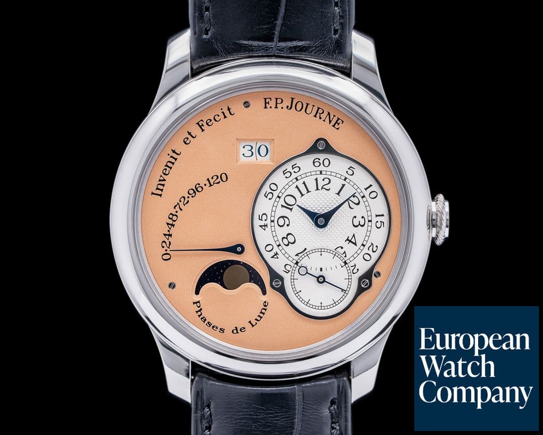 Image of F. P. Journe Octa Lune Automatic Platinum / Rose Dial 40MM