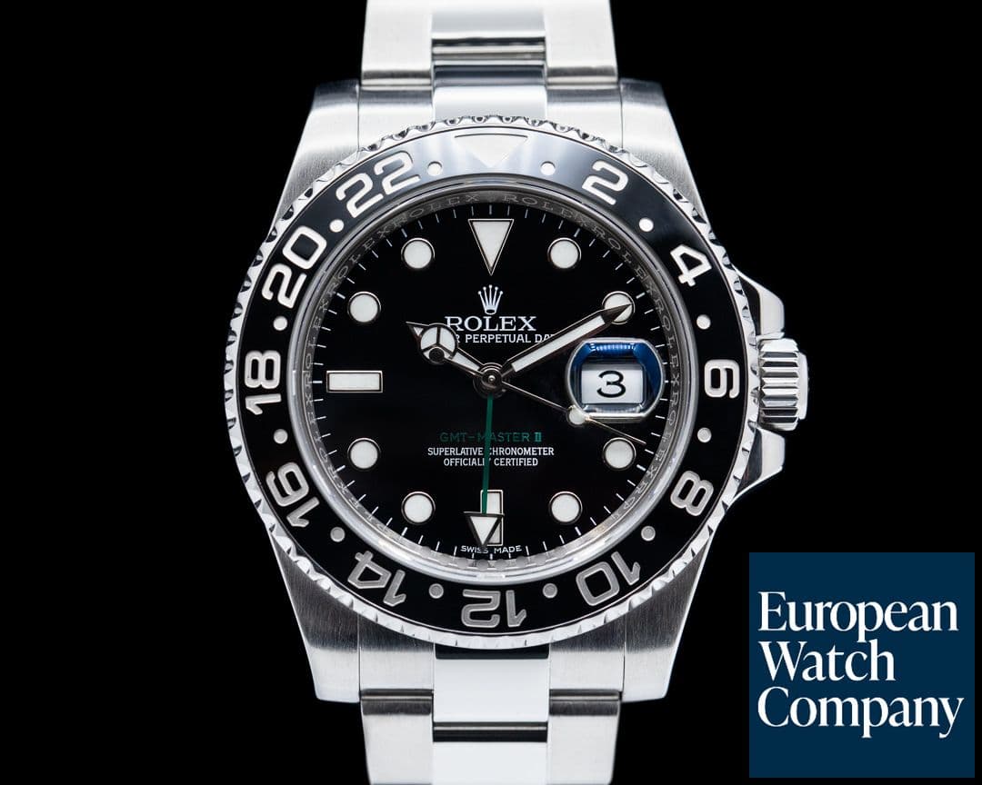 Image of Rolex GMT Master II 116710LN Ceramic SS 