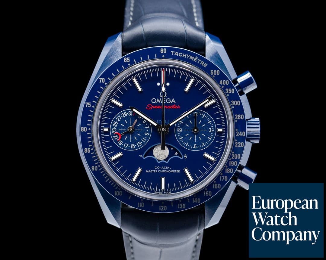 Image of Omega Speedmaster Professional Moonphase "Blue Side" 